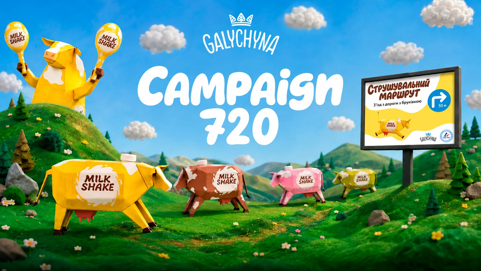 Milkshakes — campaign visual