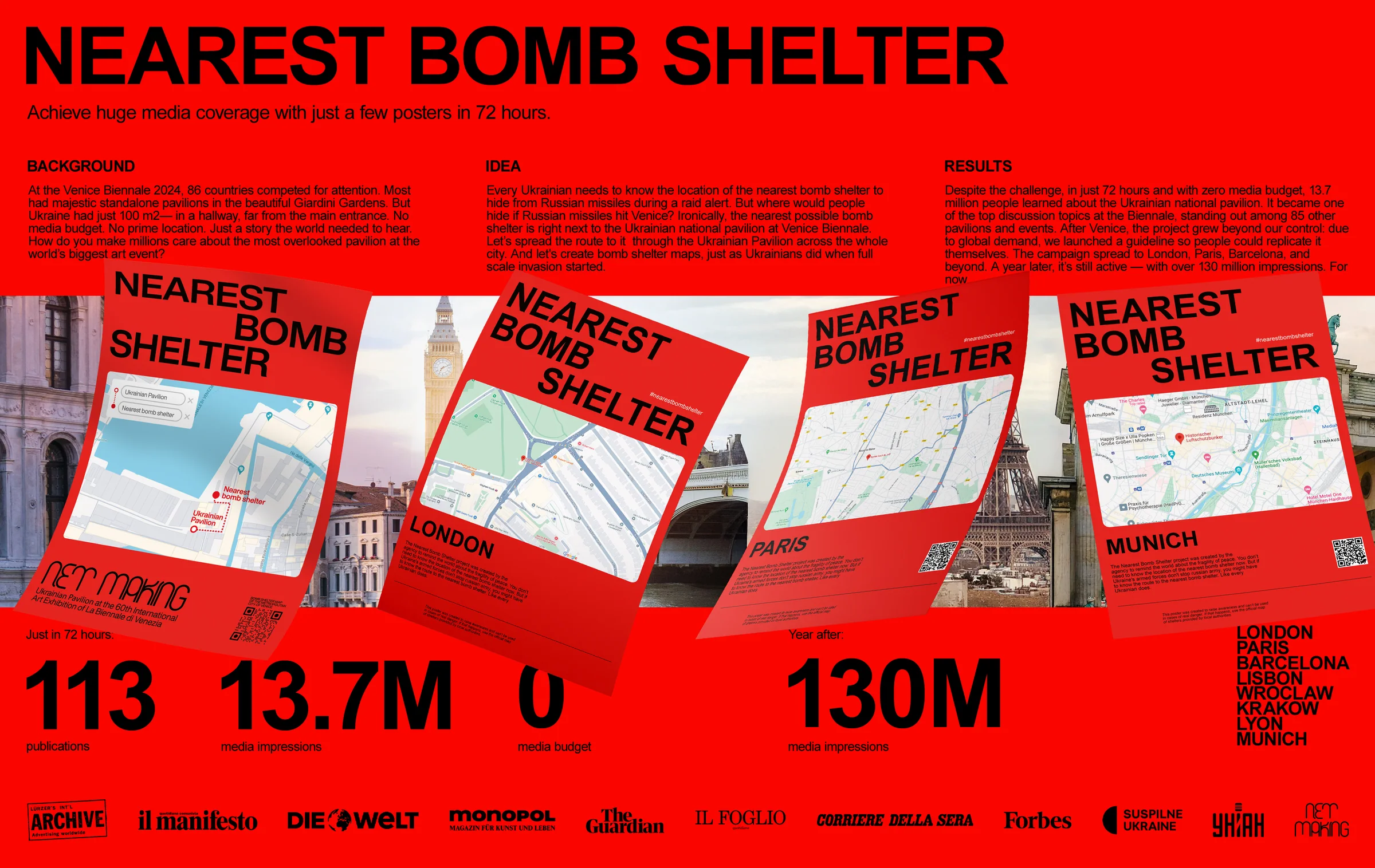 Nearest Bomb Shelter — campaign visual