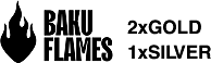 Baku Flames — 2 Gold, 1 Silver